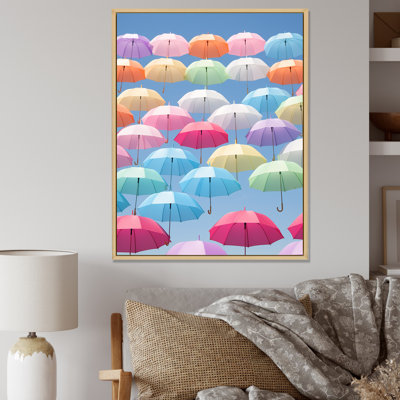 Parapluies multicolores photo moderne II