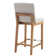 Alayha Upholstered 26'' Counter Stool with Solid Wood Frame