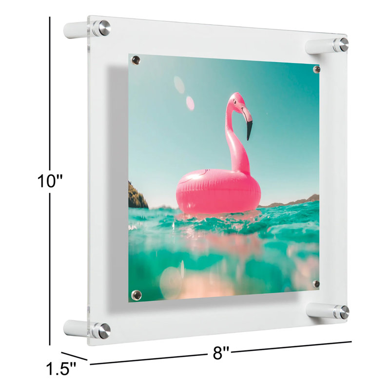 Easy Change Memo Board + Magnets, Silver, 12" x1 4"
