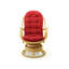 Fauteuil d'appoint pivotant en rotin Melbourne-480154083-526825018