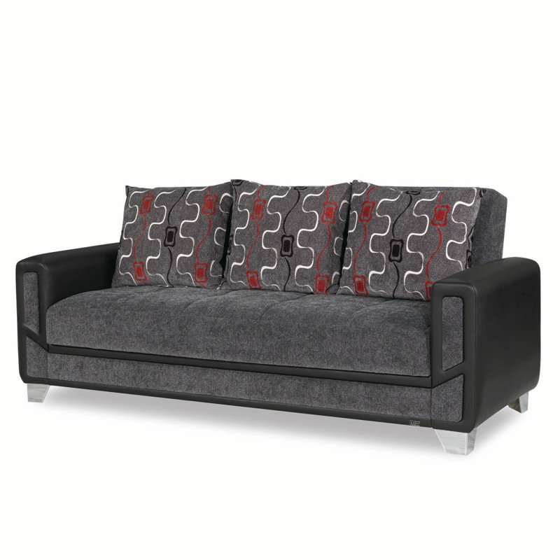 Canapé-lit rembourré avec rangement Primenest Pulsecraft