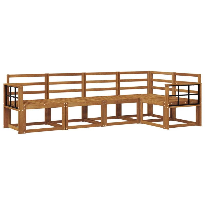  Outdoor Sofa Set Sectional Garden Furniture Terrace Seating Modern