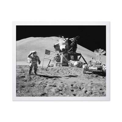Astronaut in Moon
