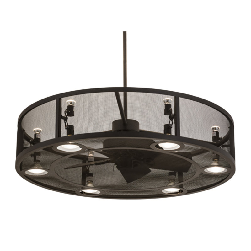 Paloma Golpe Downrod Ceiling Fan
