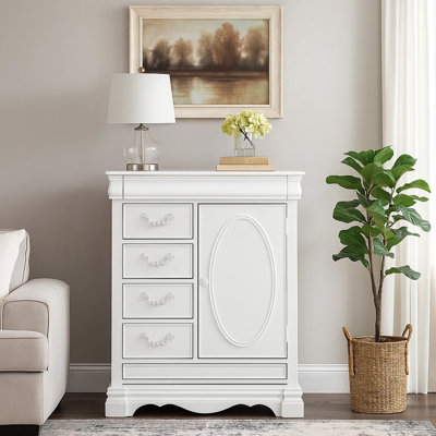 Commode à 1 porte et 6 tiroirs Brooke