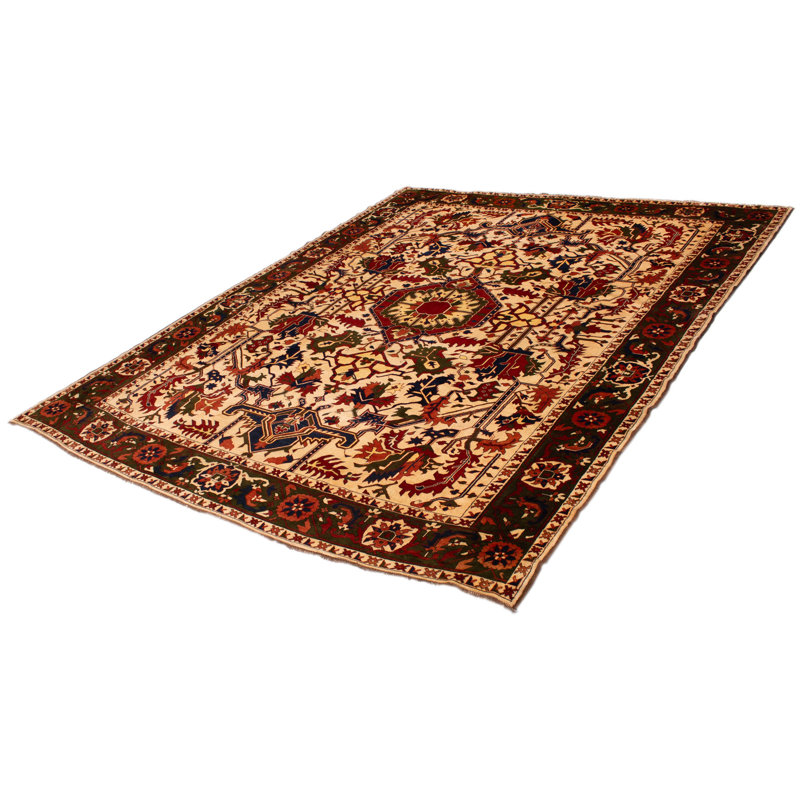 Kargahi Cream Rug 10'5" x 12'9"