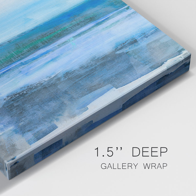 Calming Seas I - impression sur toile tendue, H 40 po x l 40 po x P 1,5 po