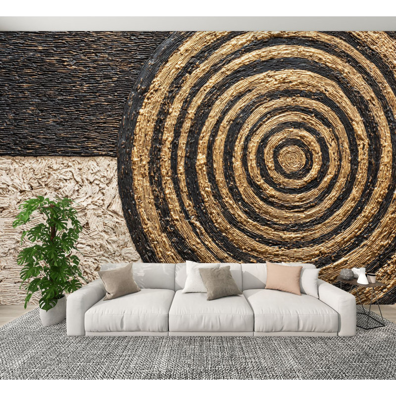Papier peint à peler et coller, abstrait, abstrait, relief 3D, texture en relief, peintures murales en cristal, H 100 po x l 144 po, papier peint amovible en PVC, adhésif mural pour chambre à coucher, bureau à domicile