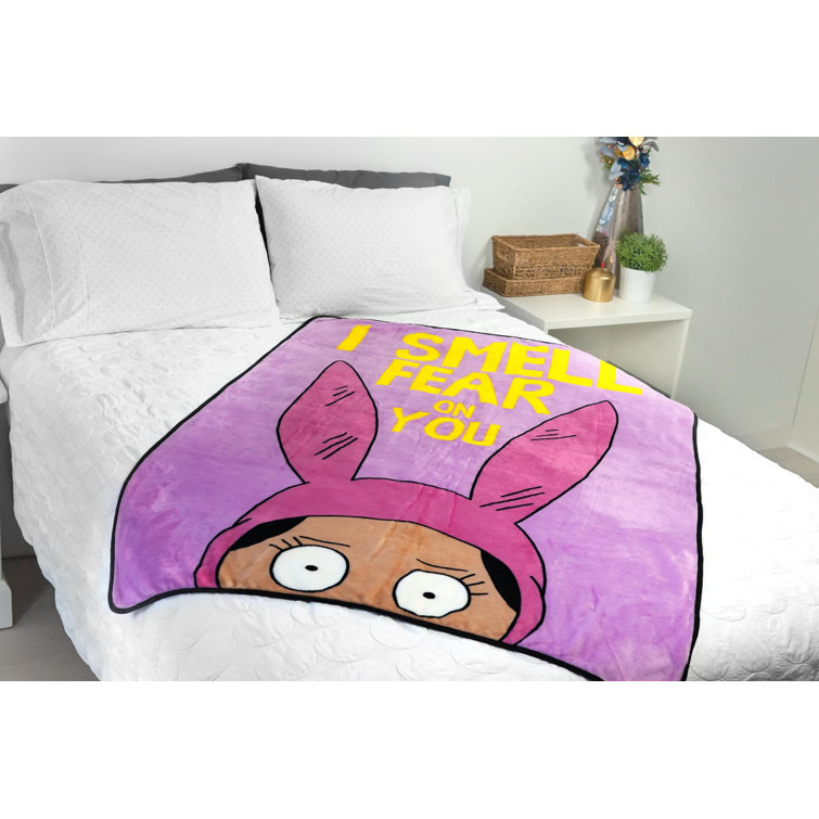  Bob's Burgers Fleece Throw Blanket - Bob, Tina