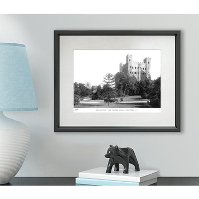 Rochester, The Castle And Cathedral 1894 by Francis Frith - Single Picture Frame Print