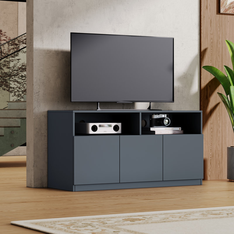 Meuble télé 47,2 po Crafton, H 23,6 po x l 47,2 po x P 15,7 po, Grey