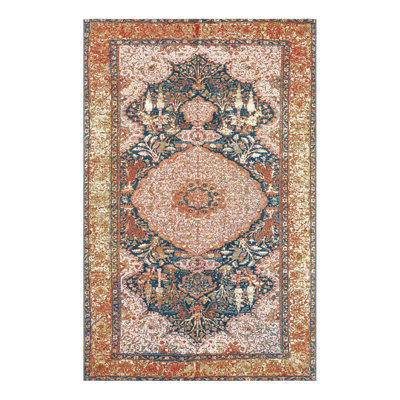 Indoor/Outdoor Traditional Area Rug