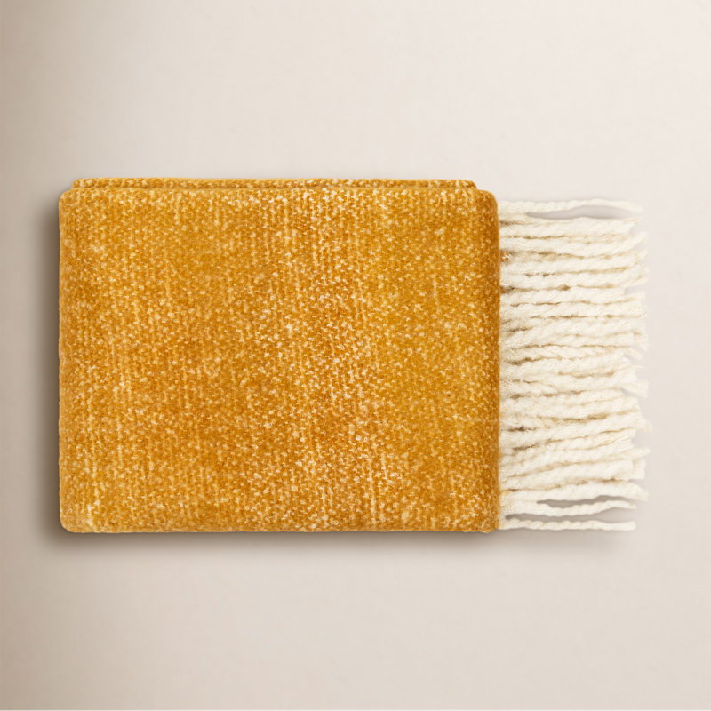 Jeté Morris, Jaune/beige