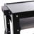 Steel Large AV Cart Adjustable Height Cart with Locking Cabinet
