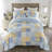 Donna Sharp Spring Flowers 2pc Cotton Quilted Twin Bedding Set Set