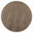 Brown and Black Round Dining Table