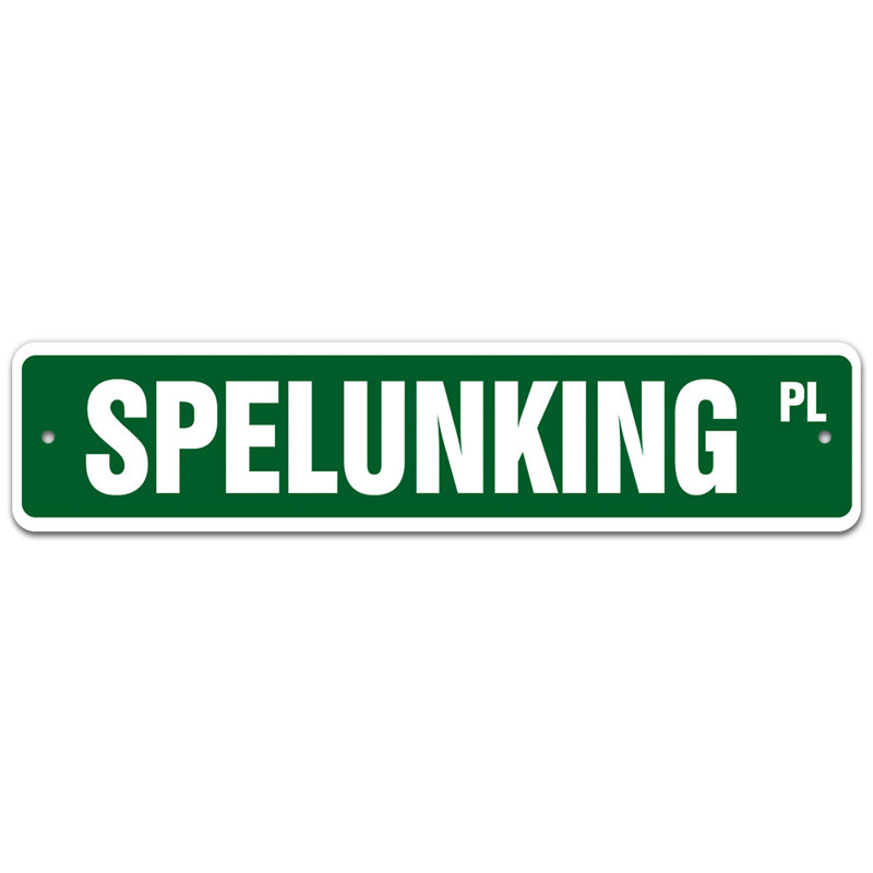 Plaque de rue, H 6 po x l 24 po x P 0,1 po