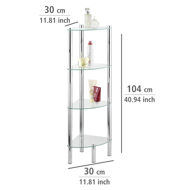 Yago Metal Bathroom Shelves