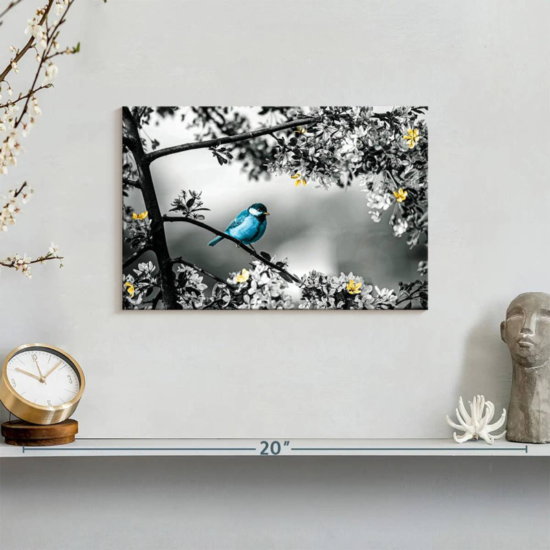 Brampt Blue Tit Pop, 8" H x 12" W