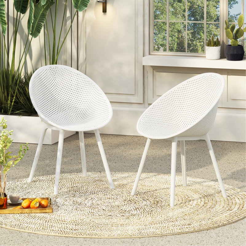 Gable Dining Chair(Set Of 2), White