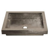 Tatra Copper Rectangular Drop-In Bathroom Sink