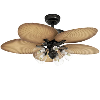 Bay Isle Homeâ¢ 52'' Ceiling Fan with LED Lights -  6ED5EDE1E8434A908D514FF1337884B3