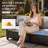  Furniture Set,1 Piece PatioWicker Outdoor Patio Conversation Set with Extra Wide & Thick Cushions, Rattan Outdoor Furniture Set for Backyard, Porch & Deck-652375360