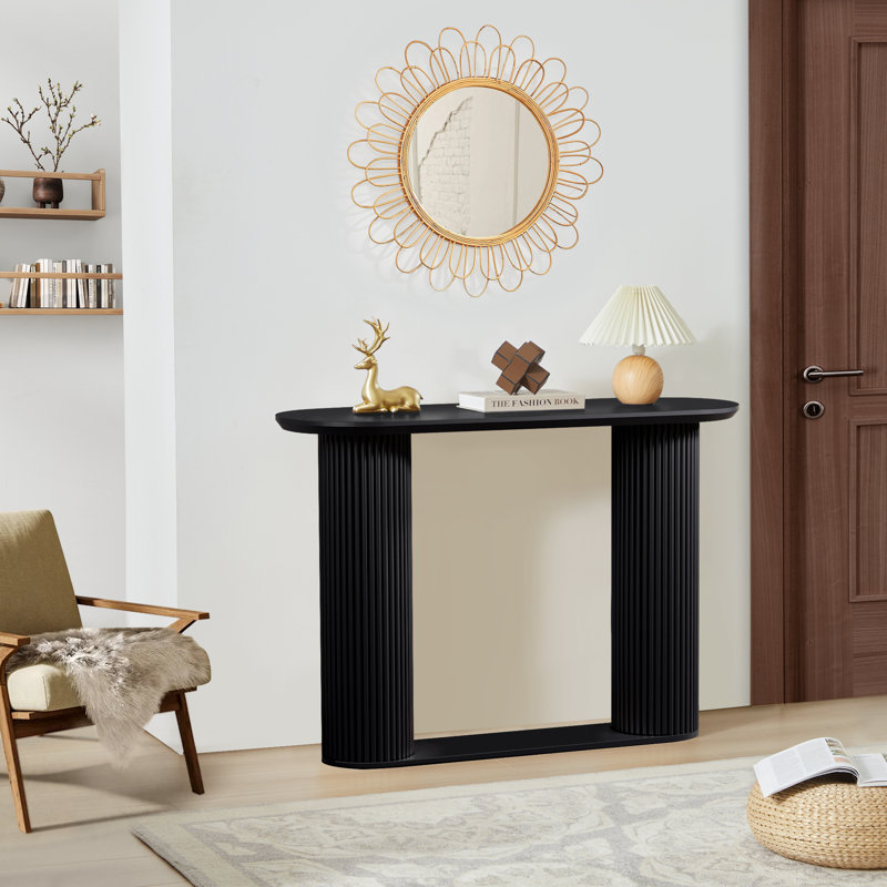 42.51" Console Table, Black