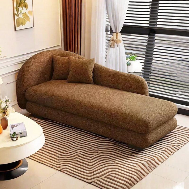 Méridiennes intérieures Comfy Simple Living, Brun, Retour à gauche
