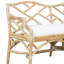 Chippendale Upholstered Bench-1585291510