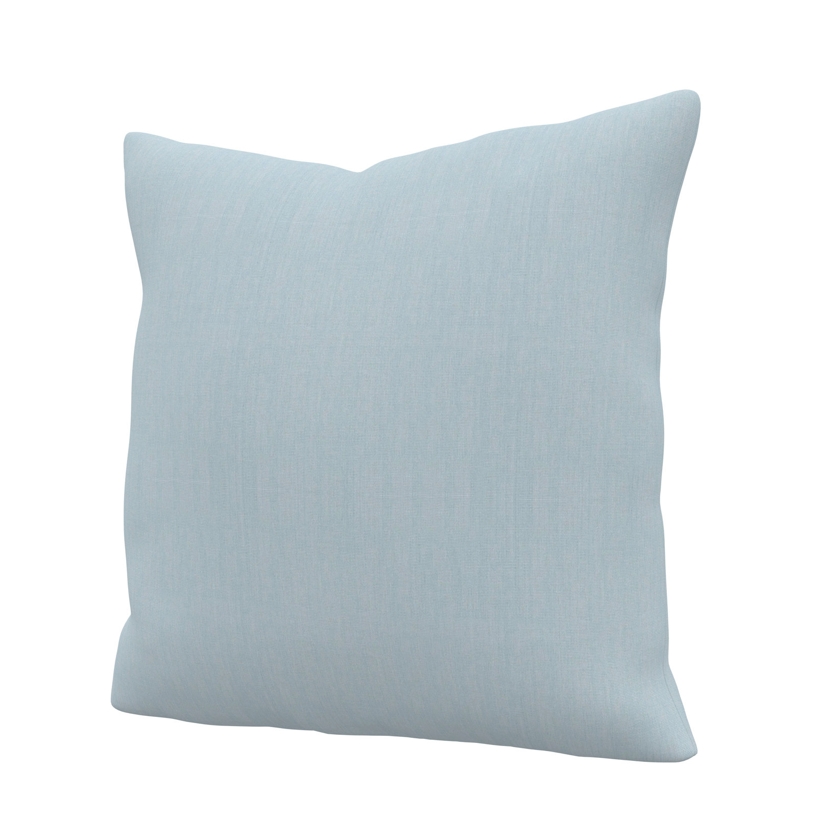 Sunbrella® Throw Pillow, Square 24", Sunbrella® Play Sky