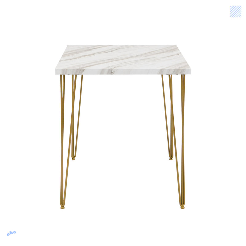 Ensemble de table de salle à manger 3 pièces Farmhouse avec 2 bancs