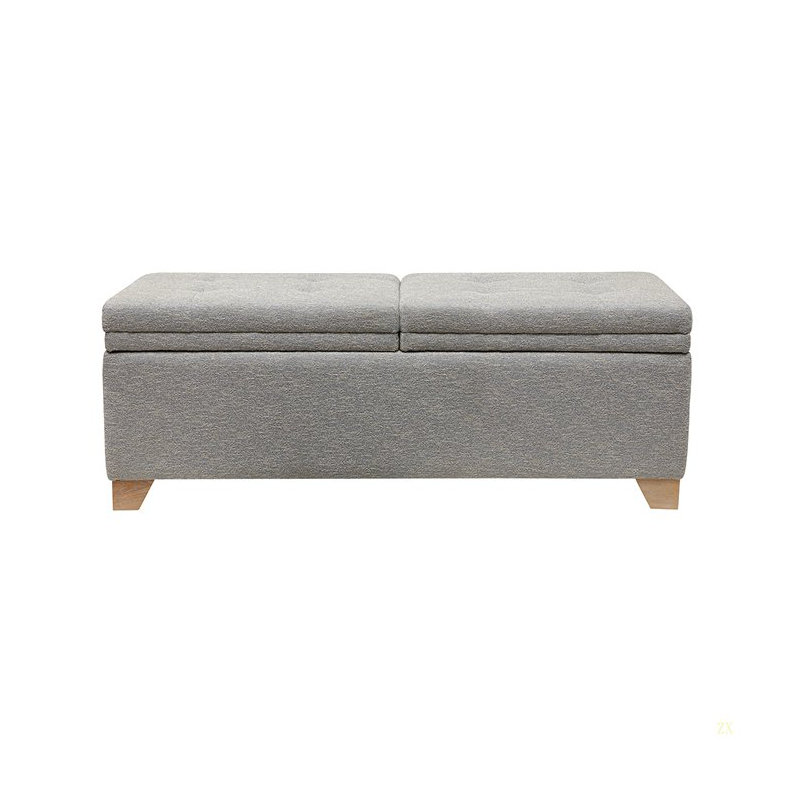 Banc de rangement à fermeture douce
