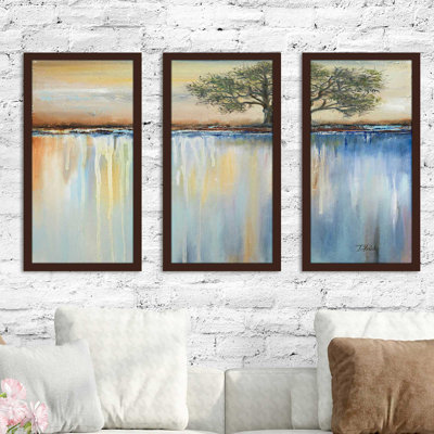 " Paysage I " by Patricia Pinto 3 - Pieces