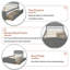 Lit plateforme simple en bois avec 2 tiroirs-1896806487