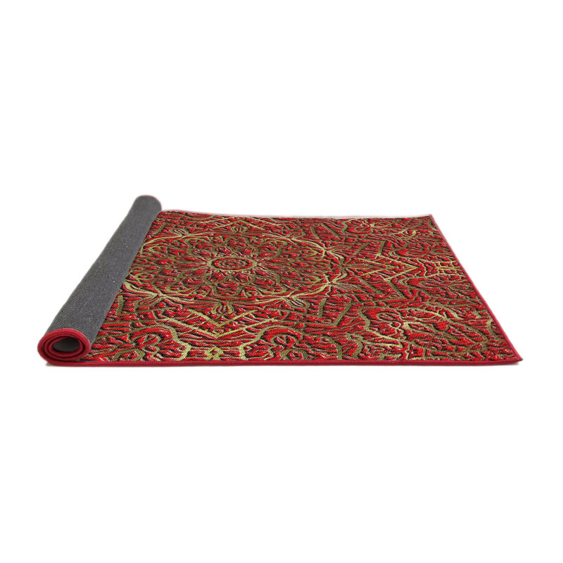 Damask Indoor Rug, Round 4'
