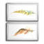 Tail Feather III - ensemble de 2 peintures encadrées-601526258-601526259