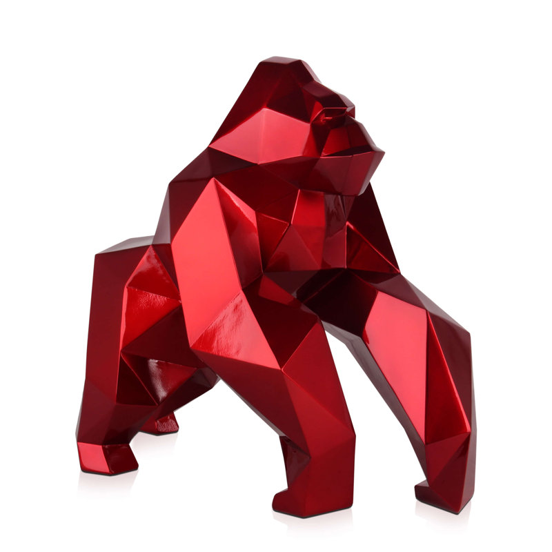Aafrin Animals Figurines & Sculptures, Red