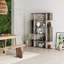 Mito 5 Tiers Wall Mounted Bookcase Modern Display Unit-49649727