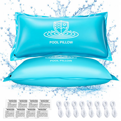 Pool Pillow for Above‑Ground Pool, Square, 2-pack, 4ft * 8ft