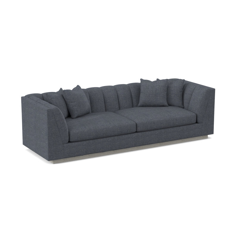 Dapper Sofa, Bisque, Elise Flax 100% Polyester