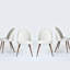Chaises de salle à manger rembourrées H 33 "avec dossier solide en tissu Hudhaifa, ensemble de 4, pour salon, salle à manger, café-1326734860-1303098663