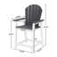 Tabouret de bar extérieur en PEHD Adirondack