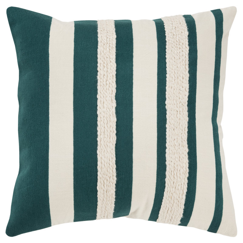 Housse et insert de coussin carré 100% coton Bessa