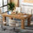 63'' Solid Wood Rectangle Computer Desk