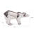 Turribridge Modern Electroplated Silver Finished Kaslo Animal Figure