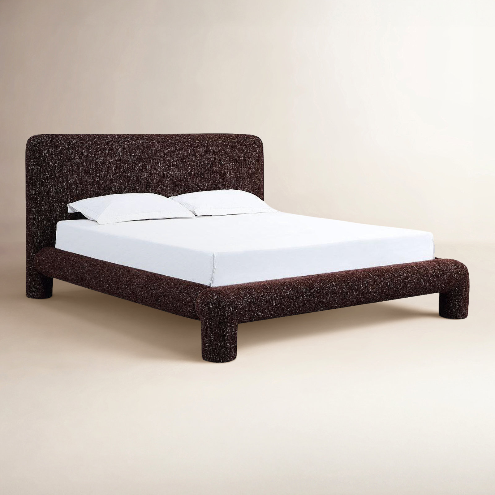 Caron Platform Bed, Queen
