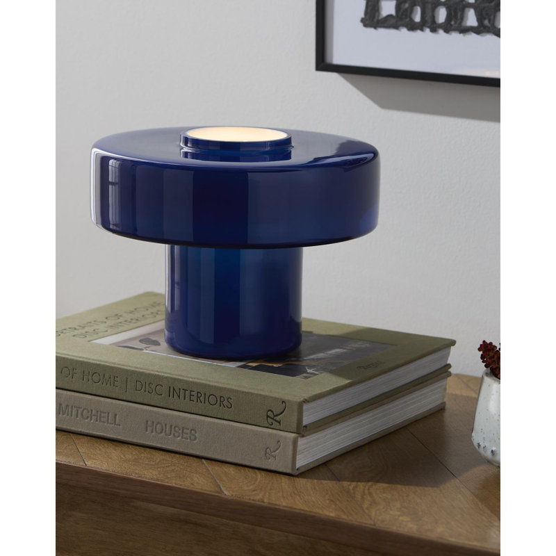 Lieselot Rainville Table Lamp, Blue