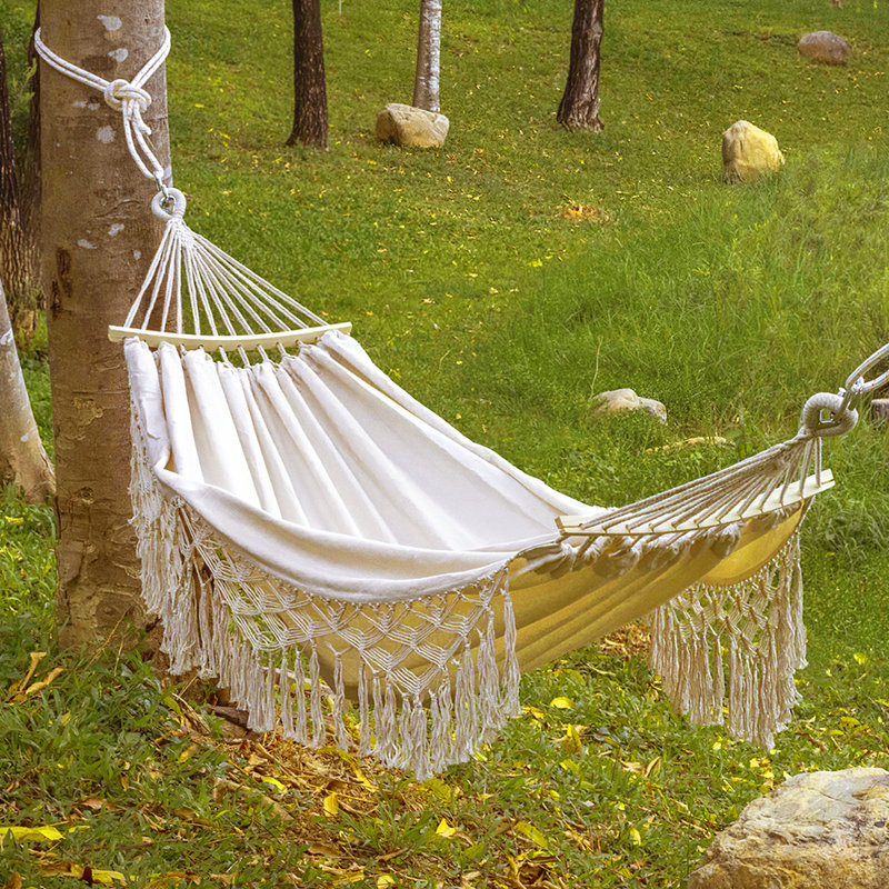 Outdoor Canvas Camping Hammock