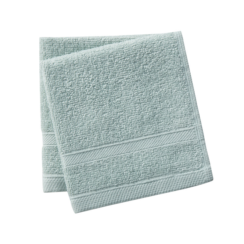Cotton Washcloth, Blue